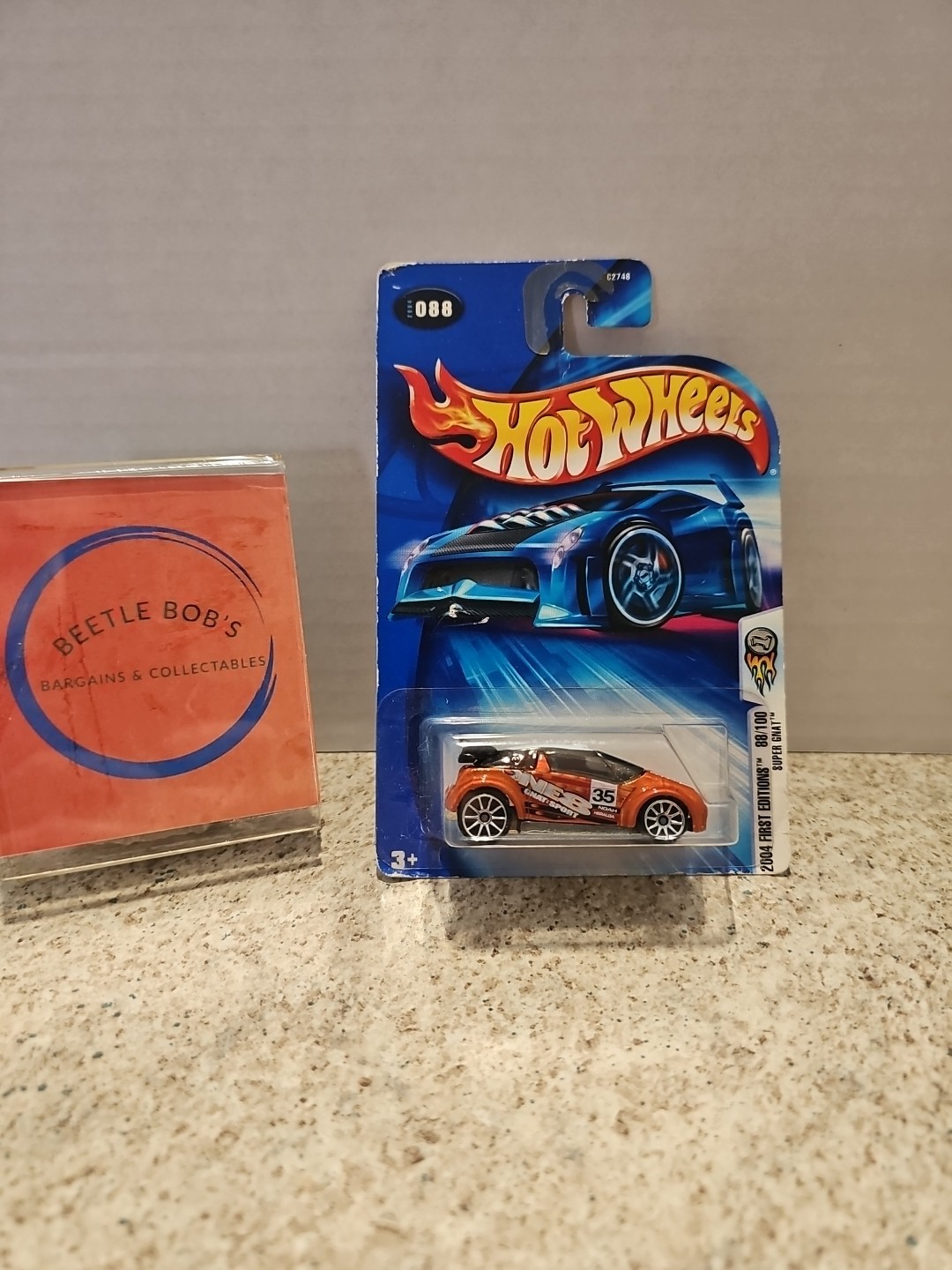 2004 Mattel Hot Wheels 2004 First Editions Super Gnat 88/100 1:64 Diecast Car