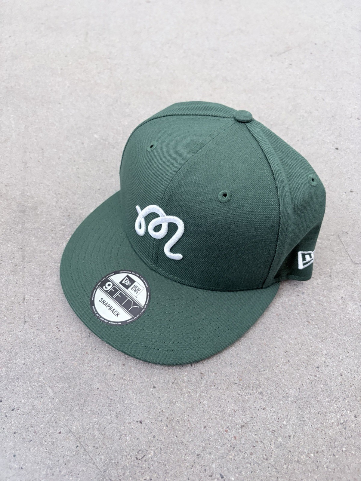 malbon golf x new era snapback 9fifty green adjustable