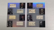 2025 Eternal Revelation John F. Kennedy/Franklin D.Roosevelt Booklet 8 Relic /50
