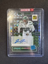 2022 Clearly Donruss Rated Rookie Jermaine Johnson II RC Mosaic Holo Auto #100