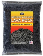 Midwest Hearth Natural Lava Rock Granules for Gas Log Sets and Fireplaces (10-lb
