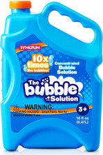 16oz Bubble Solution Concentrate Refill Makes 1.25 Gallons for Kids Outdoor Toys