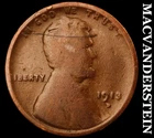 1913-D Lincoln Wheat Cent- Semi Key Better Date No Reserve #J6590