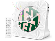Portable CD Player for Home, ROADOM Desktop CD Players with Speakers, Small CD P