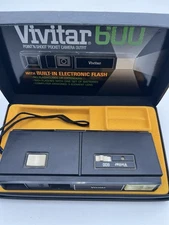 Vintage Vivitar 600 Point'N Shoot Pocket Camera Outfit - Pre-Owned Untested