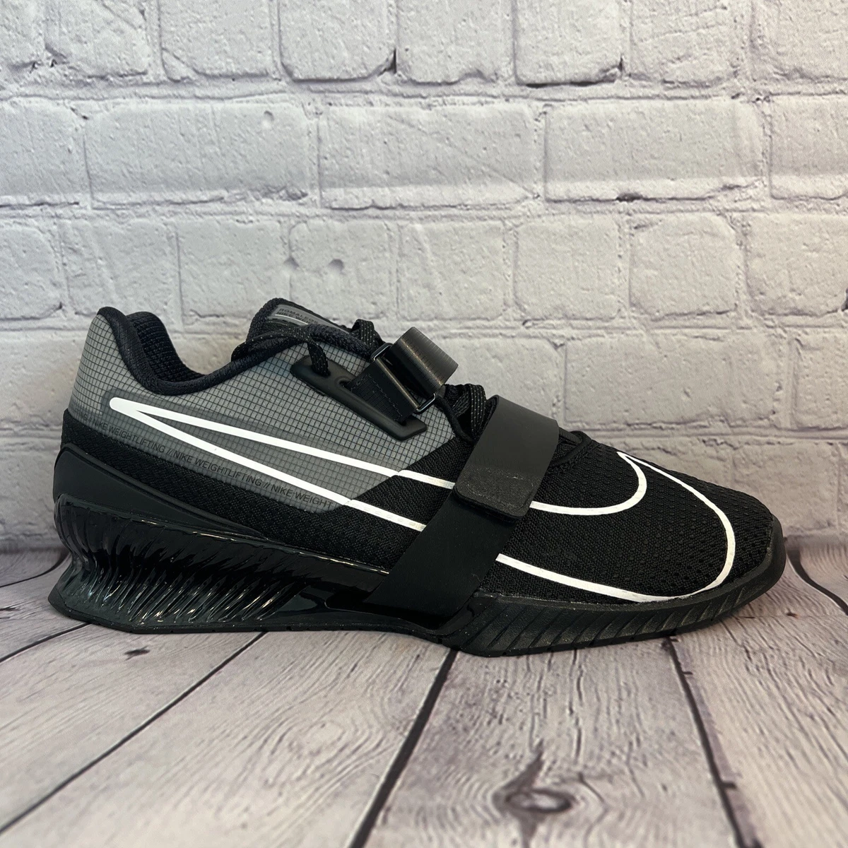 Nike Romaleos 4 Black Weightlifting Lifting Gym Shoes CD3463 010
