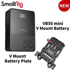 SmallRig VB50 V Mount Battery 3400mAh V Mount Battery Plate w/ 15mm Rod Clamp