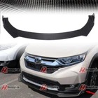 Front Bumper Lip Splitter Spoiler For Honda CR-V CRV 2017-2022 Carbon Fiber Look