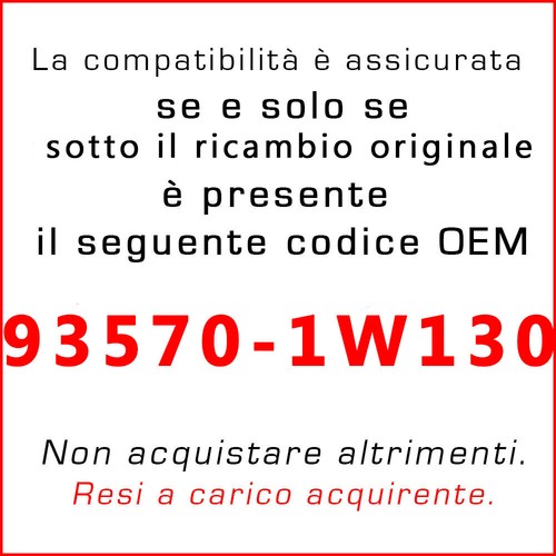 Pulsantiera console interruttori alzacristalli lato guida per Kia Rio III 12-16 - Foto 4 di 11