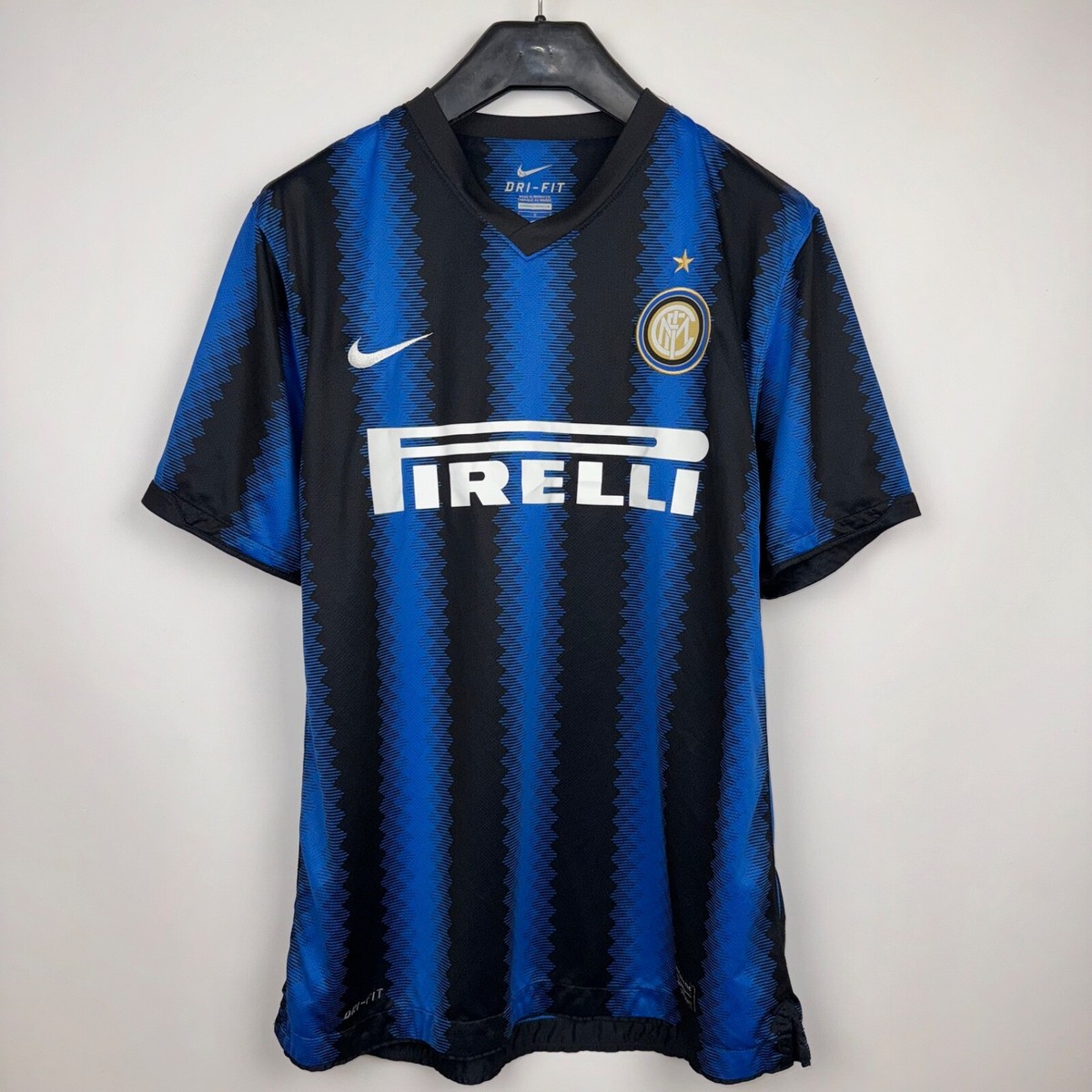 INTER MILAN 2010 2011 HOME FOOTBALL SHIRT SOCCER JERSEY NIKE