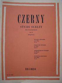 CZERNY STUDI SCELTI VOL 2 ER 2378 SPARTITI PIANOFORTE - Foto 1 di 1