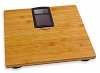 Escali® Eco Solar-powered Bamboo Bathroom Scale Automatic Shutoff Function Escali® Eco Solar-powered Bamboo Bathroom Scale Automatic Shutoff Function
