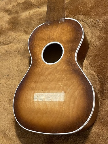 Vintage 1960’s Harmony Uke Ukulele Chicago USA Body Only Parts Project Repair - Picture 2 of 9