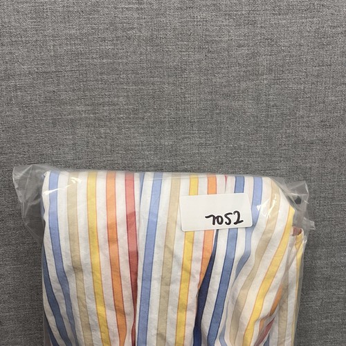 Vintage Gitman Bros Dress Shirt Mens 18-34 White Striped Colorful Button Down - Picture 11 of 11