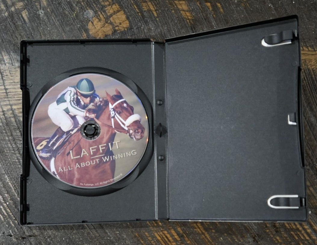 Laffit Pincay, All About Winning Signed DVD, Narrated by