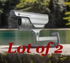 2 Pack American Dynamics CCTV Color Cameras 600TVL 9-22mm PAL LED Day/Night NEW!