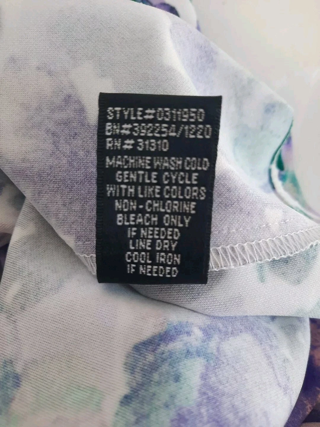 Abito tubino donna ALYX nuovo taglia 16 viola floreale sfoderato cerniera nascosta