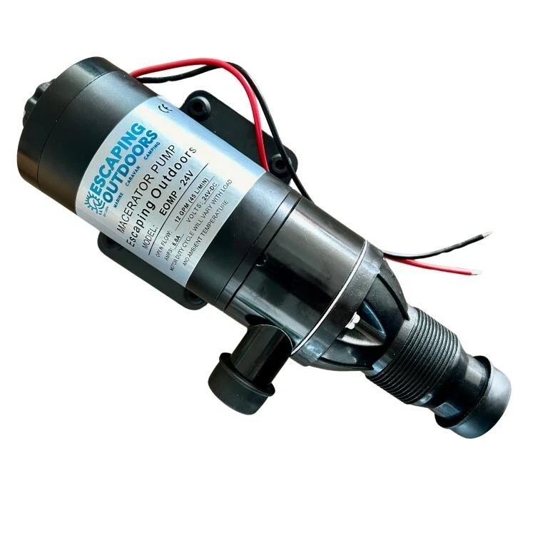 24v Macerator Pump 24 volt Sewage Waste Toilet Water Pump CARAVAN BOAT RV MARINE