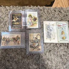 Dr Morse’s Indian Root Pills, Sholes Insect Exterminator Trade Card Dick Bro.lot