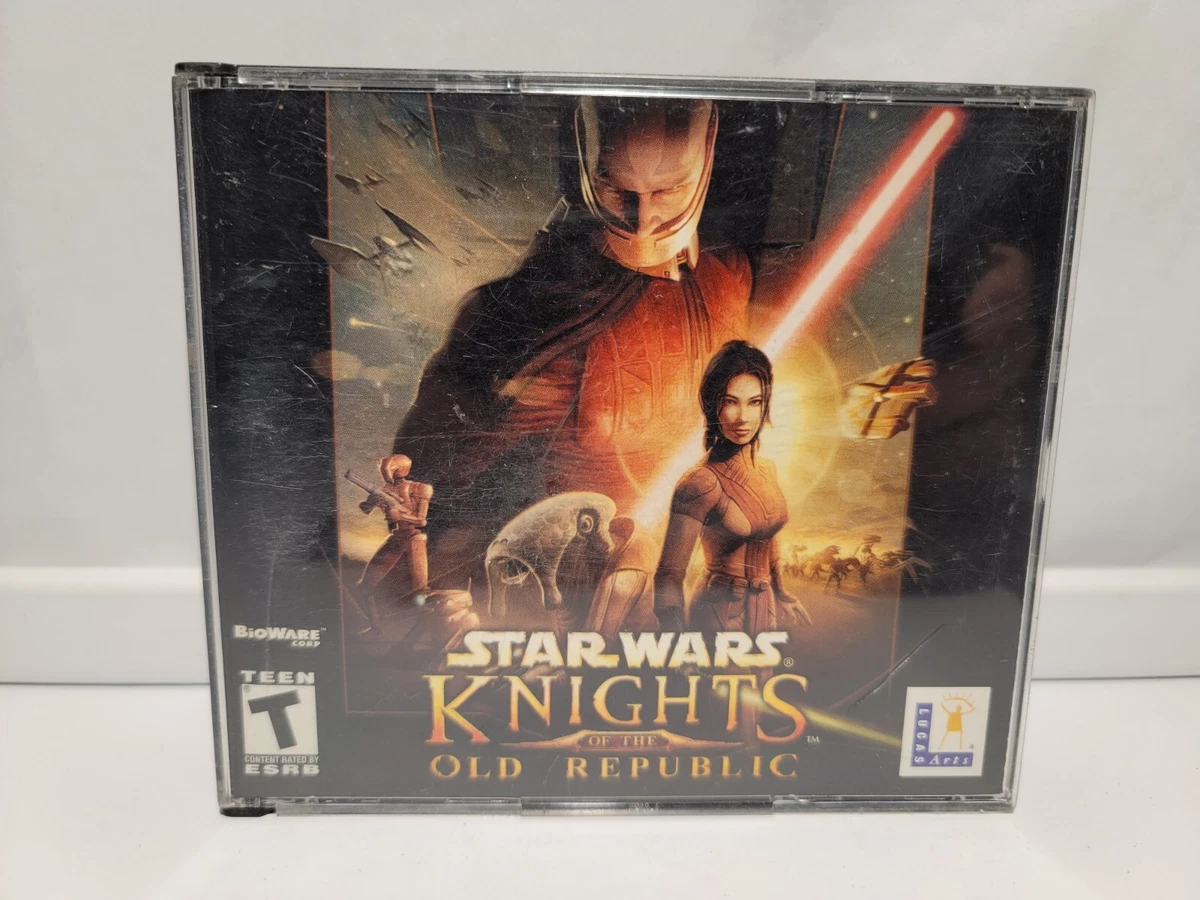 Jeu PC Star Wars: Knights Of The Old Republic I Et II - Version FR Avec Carte - Bon état