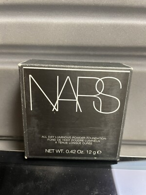 Nars All Day Luminous Powder Foundation Spf 24  0.42oz/12g New With Box