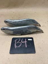 1964 1965 64 65 Thundebird Front Bumper Guar Gard Guards Bumperettes Pair Used O