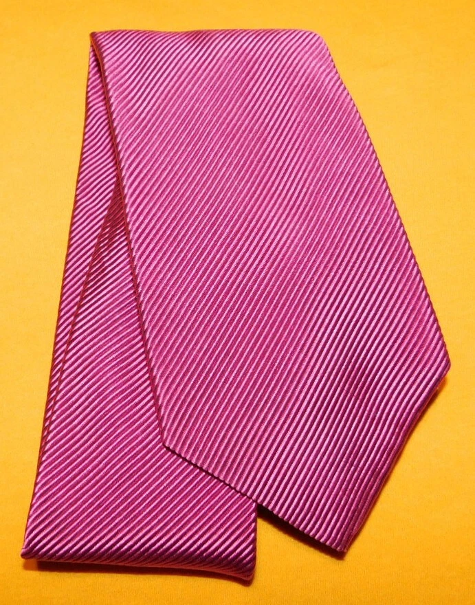XMI PLATINUM MADE IN U.S.A. BURGUNDY/RED STRIPED TIE - TIES - DESIGNER TIES. - Image 2 of 3