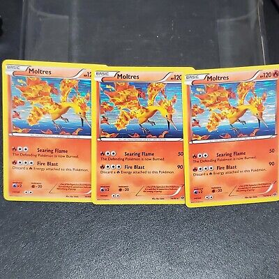 Moltres Holo Rare - Next Destinies 14/99 - Black & White Pokemon Card