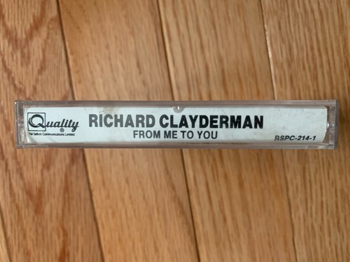 RICHARD CLAYDERMAN - From Me To You - Cassette Tape ~~~~ PLAY TESTED - Picture 2 of 6
