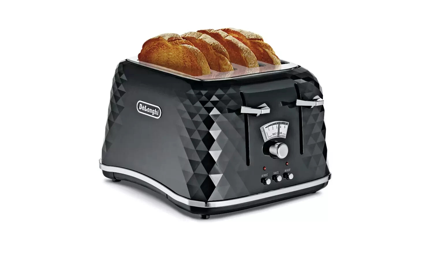 De'Longhi Brillante CTJ 4003 BK 4 Slice Toaster Black 760575947246 eBay