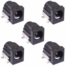 5 x 2.5mm x 5.5mm SMT DC Power Square Socket Connector