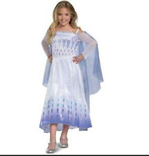 Frozen II Snow Queen Elsa Deluxe Child Costume Dress Size Small 4-6x