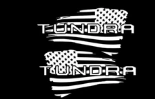 Toyota Tundra custom american flag decals stickers bed sides body tailgate