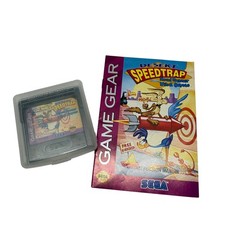 Video Game Sega Game Gear Desert Speedtrap Looney Tunes