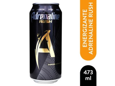Adrenaline Energizante Rush Lata - 473mL  - (pack of 6)