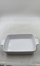 Malacasa White Porcelain Elegant Kitchenware Versatile Rectangle Baking Dish