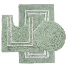 Cotton 3 pc Bath Rug Set