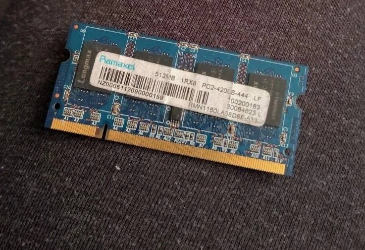HYNIX 512MB 1RX8 PC2-4200U 444-10 DDR2 DIMM HYMP564U648-C4 AA-A 0452