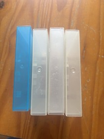 4 NES Clamshell Case Lot- Used Rental Store Cases Nintendo See Photos