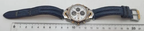 Seiko Herrenuhr,7T32-6G90,Alarm,Chronograph,Datumsanzeige,die Uhr läuft, - 画像6/10