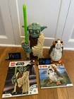 Lego Star Wars Yoda 75255 And Porg 75230 (Retired)