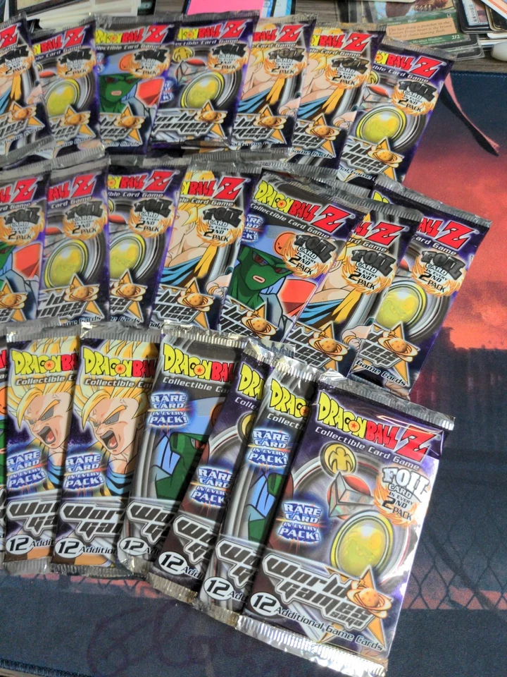 X29 SEALED World Games Saga Dragon Ball Z Score Sealed 12 CARD Booster Packs! - Image 3 of 4