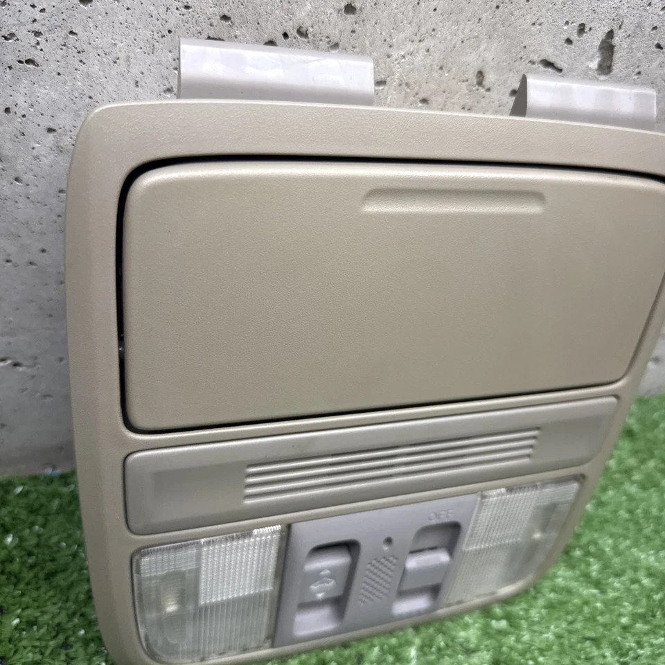 08-12 Honda Accord Overhead Dome Light Sunroof Console Assembly Domelight  TAN - Image 2 of 4