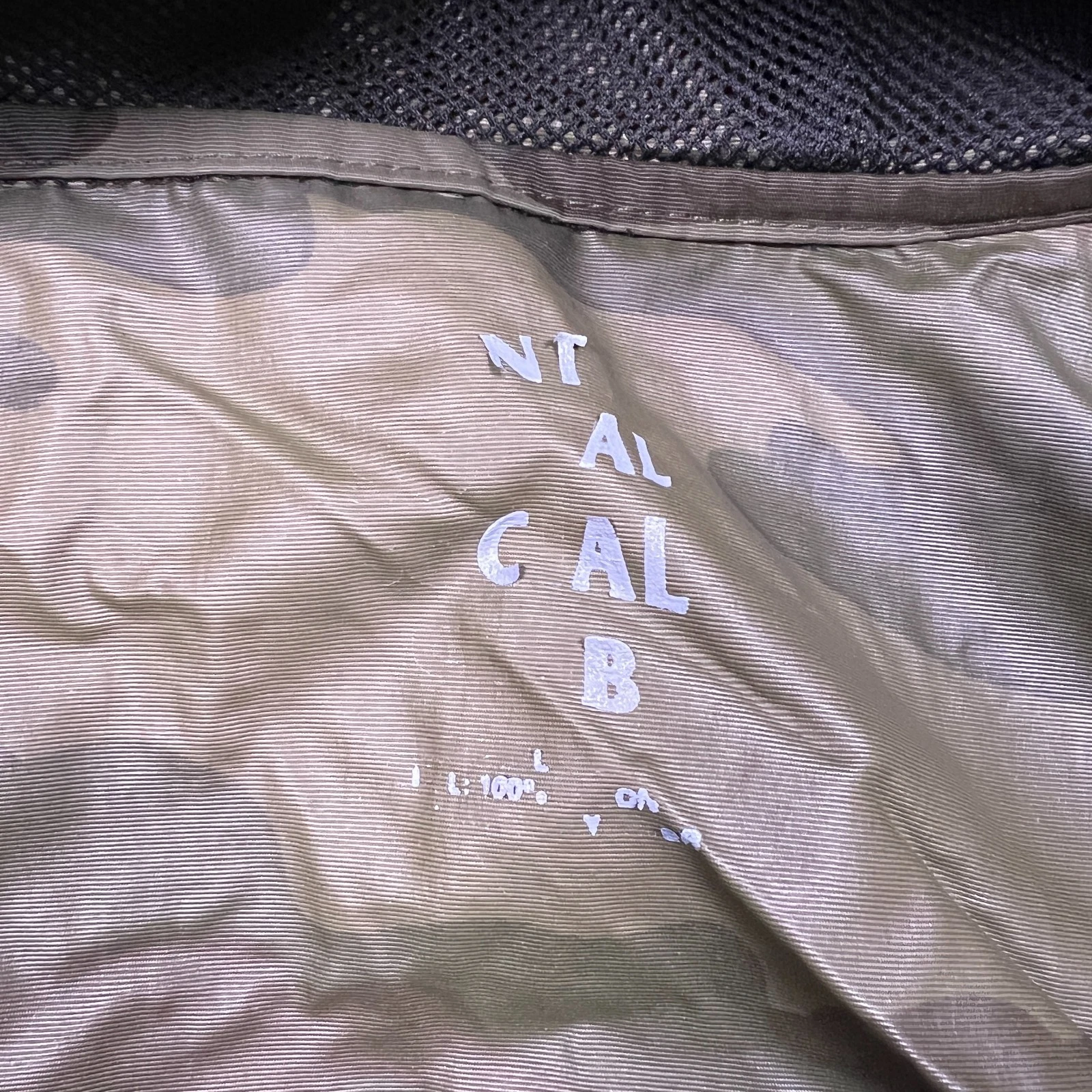 Anti Social Social Club Mens Green Orange Logo Camo Anorak Jacket Size XL - product detail image 8