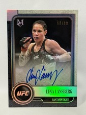 2019 Topps UFC Museum Collection Lina Lansberg Auto 1st Auto 68/99
