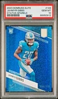 Jahmyr Gibbs 2023 Elite Status Sparkle Blue /299 RC #144 PSA 10