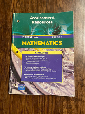 Teacher's Assessment Resources for Prentice Hall Mathematics Course 2 by Charles