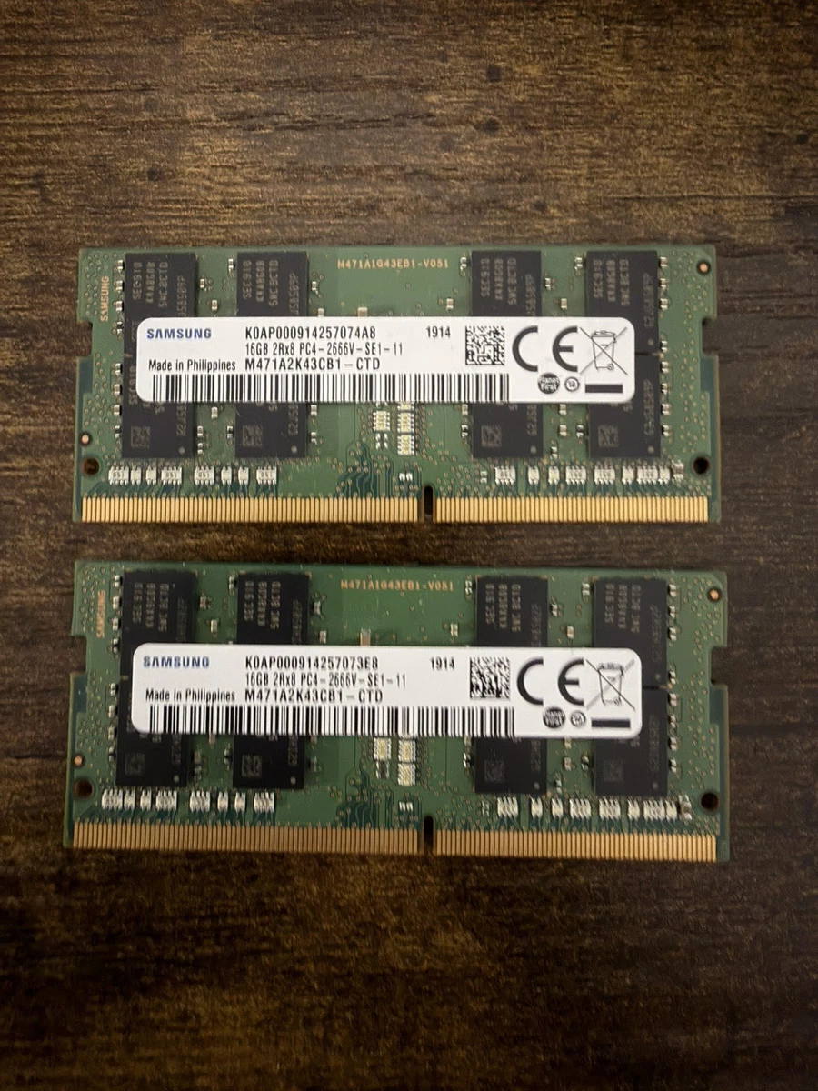Samsung SO-DIMM Computer PC4-21300 (DDR4-2666) Bus Speed Memory
