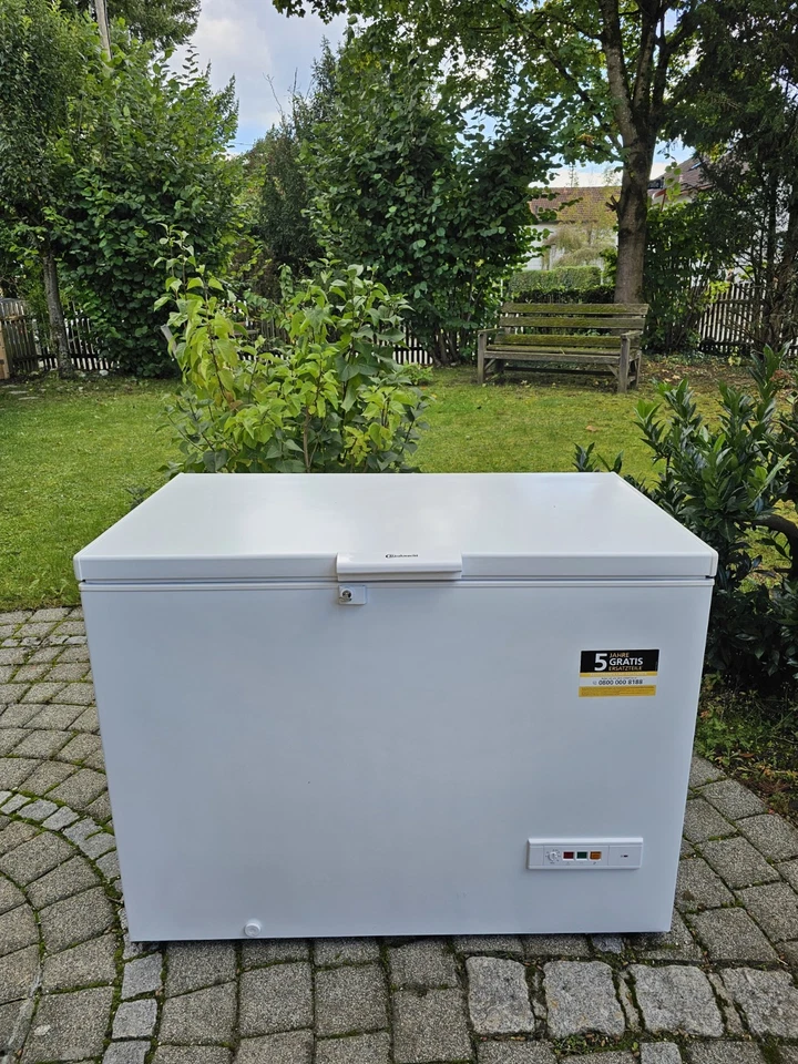 Bauknecht Gefriertruhe ca. 300L Weiß, mit Korb + Schlüssel, top Zustand