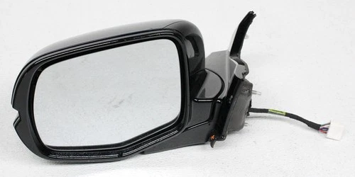 OEM Left Driver Side Exterior Mirror For Honda Pilot Crystal Black (NH731P)
